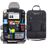 Car Backseat Organizer with Touch Screen Tablet Holder Auto Storage Pockets&Seat Back Protectors and Car Accessories