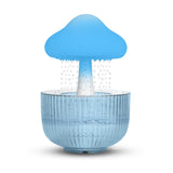 Jellyfish Raindrop Humidifier Ultrasonic Atomization Seven-Color Ambience Light Cloud Rain Aroma Diffuser Home Decor