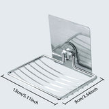 1Pc-Stainless Steel Soap holder Luxury Shelf