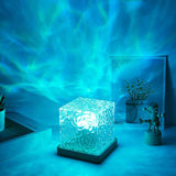 Light Projector Rotating Northern lights Projector 16 Colors Changing Remote Control Plug-Play 