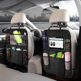 Car Backseat Organizer with Touch Screen Tablet Holder Auto Storage Pockets&Seat Back Protectors and Car Accessories