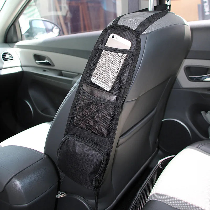 Car Backseat Organizer with Touch Screen Tablet Holder Auto Storage Pockets&Seat Back Protectors and Car Accessories